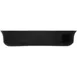 Carlisle 882103 Rectangular Deli Crock, 4 Qt, 12" x 10", Black, Acrylic, Glossy Finish 2 image