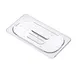 Carlisle 94029 Araven Contact Lid, GN 1/3 Size, Polycarbonate Clear, Dishwasher Safe 1 image