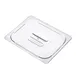 Carlisle 94038 Araven Contact Lid, GN 1/2, Clear Polycarbonate, Dishwasher Safe, HACCP Compliant 1 image