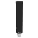 Carlisle C3165BK Wall Mount Cup Dispenser, 16" Tube, Plastic, Black, Fits 4-10 oz Cups 1 image