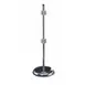 Carlisle C3604 San Jamar Rotating Cup Dispenser Stand, 10" Base, Holds 4 Dispensers, Chrome Steel 1 image