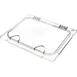Carlisle CM10238Z07 Coldmaster EZ Access Lid, 1/2 Size, Polycarbonate, Clear, Hinged Peg Hole & Handle 1 image