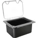 Carlisle CM10239Z07 Coldmaster EZ Access Lid, 1/2 Size, Hinged, Polycarbonate, Clear 2 image