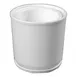 Carlisle CM103002 Coldmaster Coldcrock, 2 Qt., White, Impact, Polypropylene, BPA‑Free - 1/Each 1 image