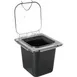 Carlisle CM10318Z07 Coldmaster Access Lid, 1/6 Size, Polycarbonate, Clear, Hinged, Peg Hole & Handle 2 image