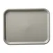 Carlisle CT101423 Cafeteria Tray, 13-7/8"L x 10-3/4"W x 4/5"H, Rectangular, Polypropylene, Gray 2 image