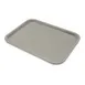 Carlisle CT121623 Tray – 16-5/16" L x 12" W, Rectangular Polypropylene, Gray, Drying/Stacking Lugs 1 image