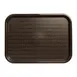 Carlisle CT121669 Cafeteria Tray – 16-5/16"L x 12"W x 11/16"H, Polypropylene Chocolate, Drying Lugs 2 image