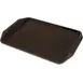 Carlisle CT121769 Cafeteria Tray – 17"L x 12"W x 5/8"H, Polypropylene, Chocolate Finish - 1/Each 1 image