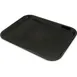 Carlisle CT141803 Cafeteria Tray, 17-7/8"L x 14"W x 15/16"H, Rectangular, Polypropylene, Black 1 image