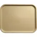 Carlisle CT141806 Cafeteria Tray, 17-7/8"L x 14"W x 15/16"H, Rectangular, Polypropylene, Beige 2 image
