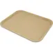 Carlisle CT141806 Cafeteria Tray, 17-7/8"L x 14"W x 15/16"H, Rectangular, Polypropylene, Beige 1 image