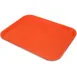 Carlisle CT141824 Tray – 17-7/8"L x 14"W x 15/16"H, Rectangular Polypropylene, Orange, Lugs 1 image
