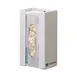 Carlisle G0802 Disposable Glove Dispenser, 1‑Box Capacity, 6" L × 4" W × 10" H, Steel, White 1 image