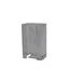Carlisle G0803 Disposable Glove Dispenser, Clear Plastic, 4" L x 5-3/4" W x 10" H, 1 Box Capacity 1 image