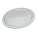 Carlisle KL11602 - 10" White Melamine Dinner Plate, Narrow Rim, NSF Certified, BPA Free 1 image