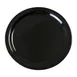 Carlisle KL20003 - 9" Black Melamine Dinner Plate, Narrow Rim, Dishwasher Safe, NSF Certified, BPA‑Free 1 image