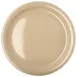 Carlisle KL20025 Kingline™ Dinner Plate, 9" Tan Melamine, Rim, Dishwasher Safe, 212°F Resistant 1 image