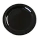 Carlisle KL20403 Kingline™ Pie Plate, 6½" Black Melamine, Narrow Rim, Dishwasher Safe, NSF, BPA‑Free 1 image