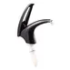 Carlisle P4000BK Frontline Soft-Touch Syrup Pump, 13"x9"x2-3/4", Black, NSF, Fits #10 Can 1 image