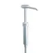 Carlisle P7300 Condiment Pump, 1 oz Stroke, 5" Dip Tube, White High-Impact Plastic - 2/Pack 1 image