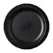 Carlisle PCD20603 - 6.5" Black Polycarbonate Plate, Narrow Rim, Dishwasher Safe, NSF Certified 2 image