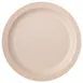 Carlisle PCD21025 - 10" Tan Polycarbonate Plate, Narrow Rim, Dishwasher Safe, Certified - 1/Each 2 image
