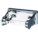 Carlisle R200XC Single‑Roll Tissue Dispenser, 6" x 4½" D x 2¾" H, Steel, Bright Chrome Finish 1 image