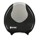 Carlisle R2070BKSS Summit Bath Tissue Dispenser - 9" Jumbo Roll, Plastic Black/Steel, Single Roll 1 image