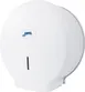 Carlisle R2100WH Toilet Tissue Dispenser, Plastic Single‑Roll, 10.94" W x 4.72" D x 10.94" H, Key Lock 1 image