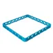 Carlisle RE14 OptiClean™ Open Glass Rack Extender, Full-Size, 1.57" Inside Height, Snap-On Polypropylene with Textured Finish, Blue 1 image