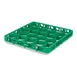 Carlisle REW20SC09 OptiClean NeWave Glass Rack Extender, Full Size, 20 Compartments, Green, Double-Wall Reinforced Polypropylene, Textured Finish, BPA Free 1 image