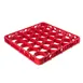 Carlisle REW30SC05 OptiClean NeWave Glass Rack Extender, Full-Size Short, 30 Compartments, Red Textured Double-Wall Polypropylene, 1.57" Height, Four-Way Tracking 1 image