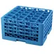 Carlisle RW30-314 OptiClean™ NeWave™ Dishwasher Glass Rack, Blue, 30 Compartments, 2‑7/8" Dia, NSF, BPA‑Free 2 image