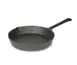 Concasse MCACCCOM11 12" Round Cast Iron Sizzle Platter with Handle – 12" Diameter Servingware 1 image
