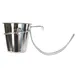Concasse MCACCHS4LE - 4L Stainless Steel Wine Bucket, Silver Finish, Stand‑Only Design for Bar Service 1 image