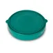Concasse MCACCTOR01V Tortilla Warmer, Green Base & Lid, 12" Diameter Ceramic Serveware - 1/Set 1 image