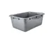 Concasse MCC52612 Tote Box, 20"W X 15"D X 5"H, Gray, Plastic Construction 1 image