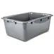 Concasse MCC52661 Heavy-Duty Tote Box, 20"W x 15"D x 7"H, Gray Food-Grade Plastic Construction 1 image