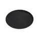 Concasse MCCHA14N Non-Slip Serving Tray, 14" Round, Black, Rubber Plastic 1 image