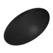 Concasse MCCHA2227N Non-Slip Oval Serving Tray, 22" x 27", Black, Plastic 1 image