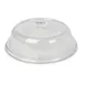 Concasse MCCP10 Plate Cover, 10" Round Clear Polycarbonate, Plastic, 10"-11" Diameter 1 image