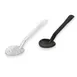 Concasse MCCPOL11LN Solid Serving Spoon, 11" Long, Polycarbonate, Black 1 image
