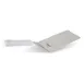 Concasse MCEAT066 Stainless Steel Turner, 5" x 6", Square, Nylon Handle, White 1 image