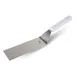 Concasse MCEAT075 Stainless Steel Turner, 7" x 3", Rectangular, Nylon Handle, White 1 image