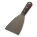 Concasse MCEP060M Utility Scraper - 6" Large Turner with Wooden Handle and Stainless Steel Blade 1 image