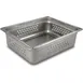 Concasse MCIP241210 Steam Pan, 10-2/5" x 12-3/4" x 4", 1/2 Size, 4" Deep, Perforated, 24G Steel, NSF 1 image