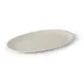 Concasse MCPLMO11 - 11" Oval Melamine Dinner Plate, White, Durable Reusable Plastic Tableware 1 image