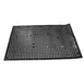 Concasse MCTFATN Anti-Fatigue Rub Mat, 35-1/2" x 35-1/2", Square, Black, Rubber 1 image