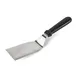 Concasse MCV065 Stainless Steel Solid Turner, 6-1/2", Rectangular, Plastic Handle 1 image